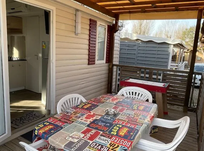 キャンプ場 Mobilhome Fabuleux - Piscine Et - 4 Etoiles ヴィア